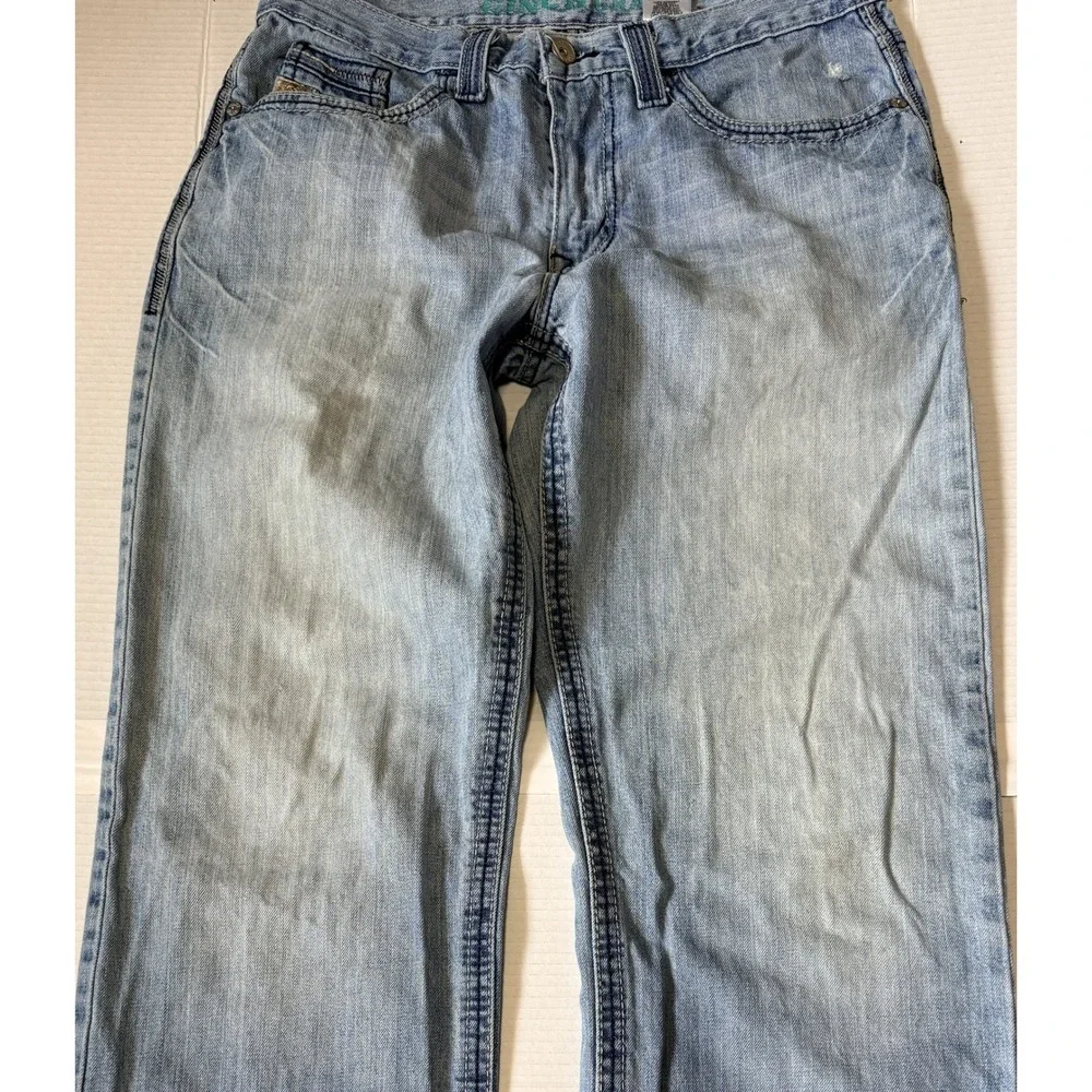 CINCH Grant - Men's Relaxed Straight Leg Western Denim Jeans MB78737001 - 33x38